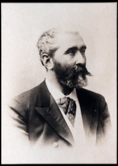 Retrato de José Maria de Heredia (1842-1905), poeta francês. de French Photographer