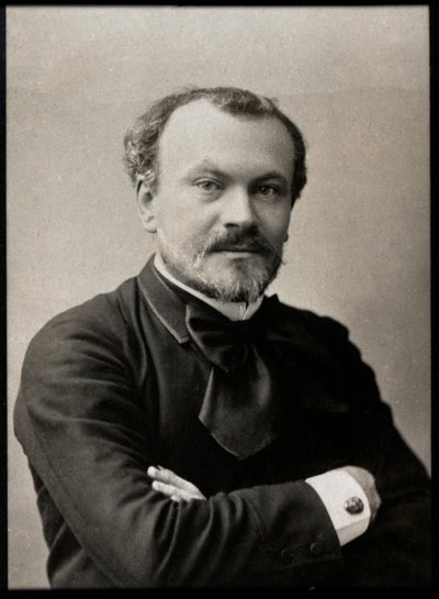 Retrato de Jules Lemaitre (1853-1914), crítico e dramaturgo francês. de French Photographer