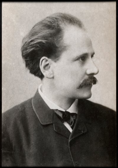 Retrato de Jules Massenet (1842-1912), compositor francês. de French Photographer