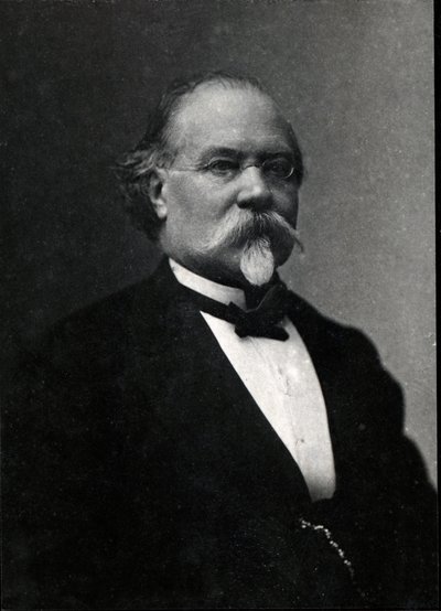 Retrato de Louis Joseph Troost (1825-1911), químico francês. de French Photographer
