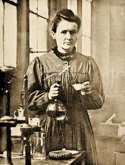 Retrato de Marie Curie c.1901 de French Photographer