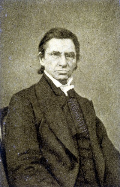 Retrato de Maximilian Emile Littré (1801 - 1881) em 1869 de French Photographer