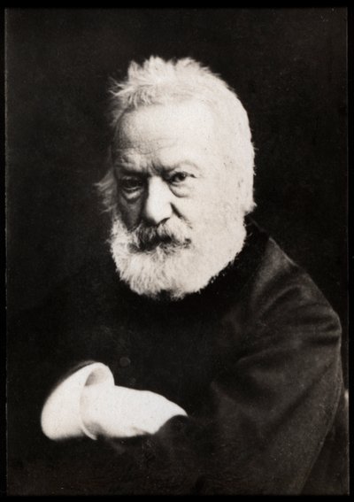Retrato de Victor Hugo (1802-1885), poeta francês, dramaturgo, romancista, ensaísta. de French Photographer