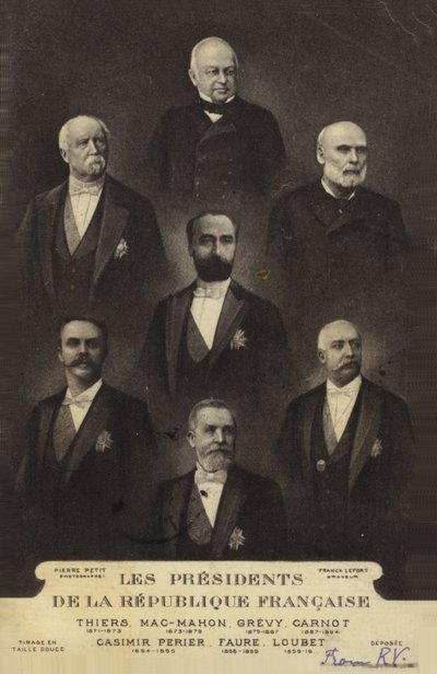 Presidentes da República da França de French Photographer