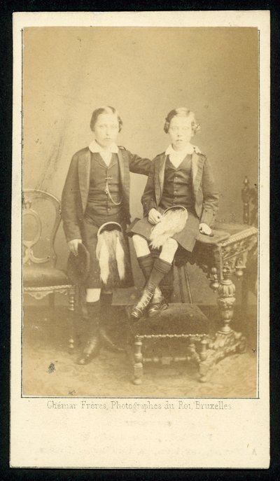 Príncipe Artur e Príncipe Leopoldo de French Photographer
