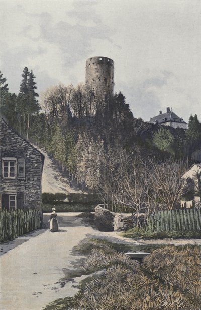 Rupt-sur-Saone, Torre do Castelo de French Photographer