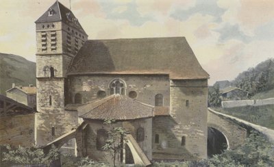 Saint-Chef, Igreja, Cote de Labside de French Photographer