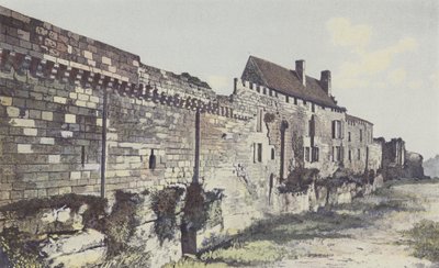 Saint-Emilion, Restos dos Remparts a NO, Logis de Malet de French Photographer