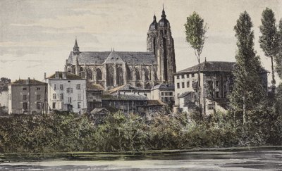Saint-Nicolas-de-Port, Igreja, Fachada Lateral N de French Photographer