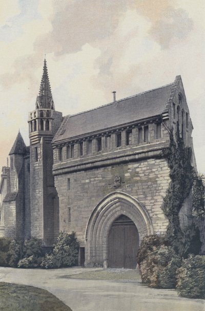 Sainte-Radegonde, Restos de Labbaye de Marmoutier de French Photographer