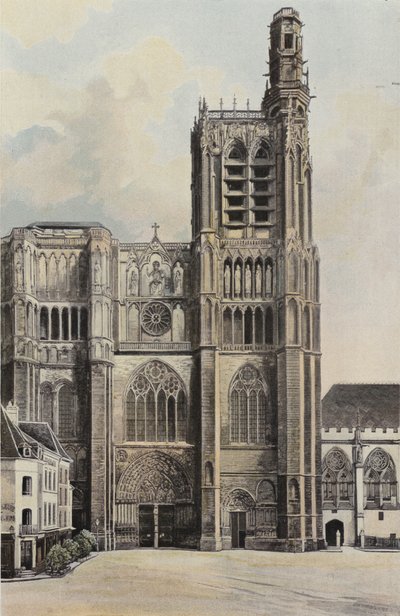 Sens, Cathedrale, Facade O  de French Photographer