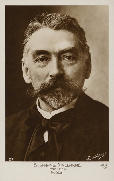 Stephane Mallarme (1842-1898), poeta francês de French Photographer