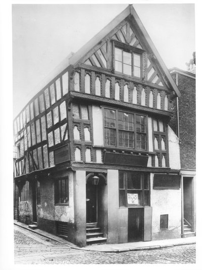 A casa em Bournville, c.1900 de French Photographer