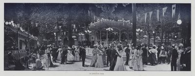 O Jardin de Paris (foto a p/b) de French Photographer