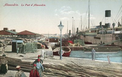 O Porto, Alexandria (foto a cores) de French Photographer