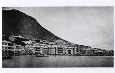 O Praya, Hong Kong, de Ilustrações da China e seus Habitantes por J. Thompson, publicado em 1873 de French Photographer