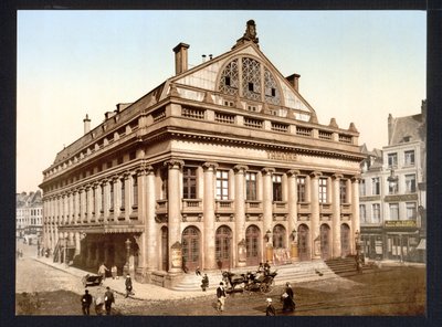 O Teatro, Lillie, França, publicado c.1895 de French Photographer