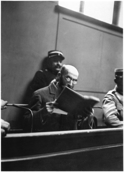 O Julgamento de Henri Desire Landru (1869-1922) 20 de novembro de 1921 de French Photographer