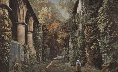 Valmont, ruínas da antiga abadia de French Photographer