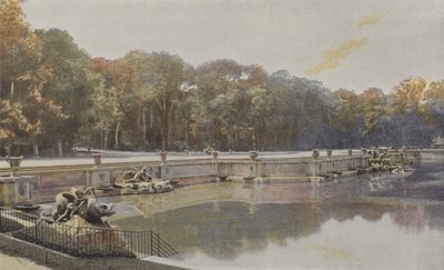 Versailles, bacia de Netuno de French Photographer