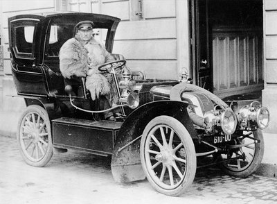 Automóvel de Vicart, c.1905 de French Photographer