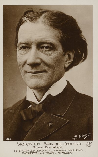 Sardou vitoriano (1831-1908), dramaturgo francês de French Photographer