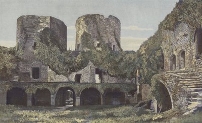 Villandraut, Chateau, Côte de la Cour de French Photographer