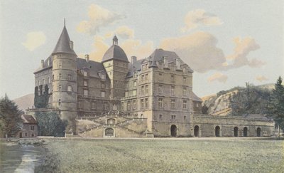 Vizille, Chateau de Lesdiguieres, Vista do Parque de French Photographer
