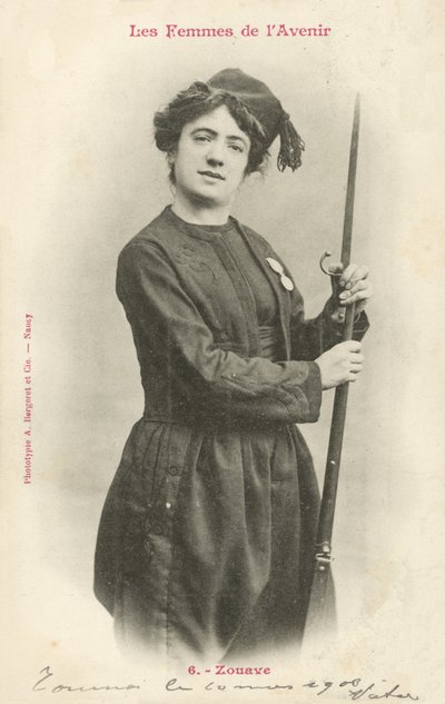 Zouave, Mulher do Futuro de French Photographer