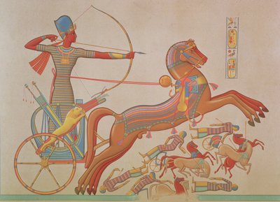 746.c.1. & f.8 Combat of Ramses-Miamoun against the Khetas on the Borders of the Oronte, de 