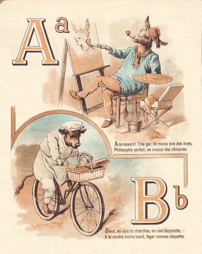 AB: Animal, artista, carne, padeiro de French School