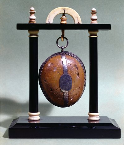 Um bezoar em um stand, 1651 de French School