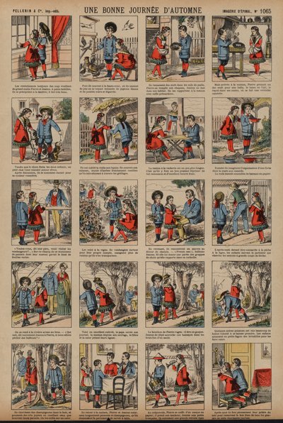 Um belo dia de Outono (gravação a cores) de French School