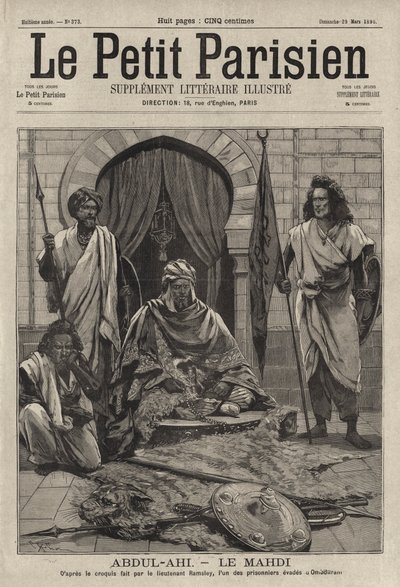 Abdallahi ibn Muhammad, sucessor do Mahdi, governante islâmico do Sudão de French School