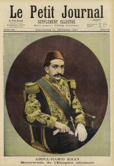Abdul Hamid II, Sultão do Império Otomano de French School