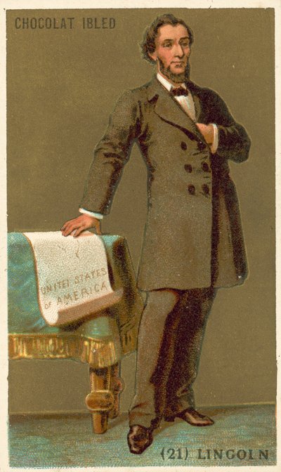 Abraham Lincoln, político americano de French School