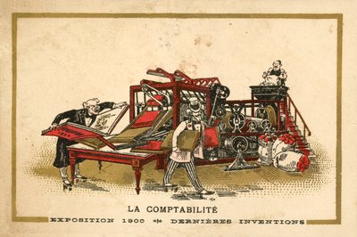 Contabilidade (chromolitho) de French School