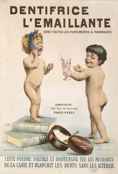 Propaganda para LEmaillante Dentifrice, 1892 de French School