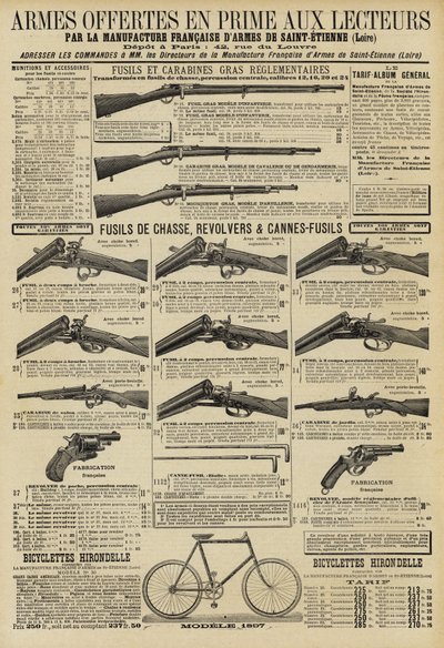 Anúncio de armas de French School