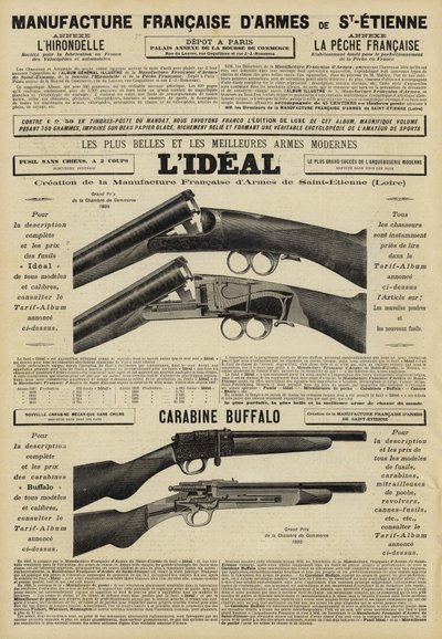 Anúncio de armas de French School