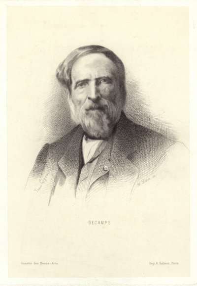 Alexandre-Gabriel Decamps, pintor francês de French School