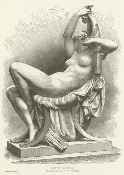 Alegoria da sonolência de French School