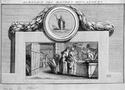 Almanaque de Master Bakers, França de French School