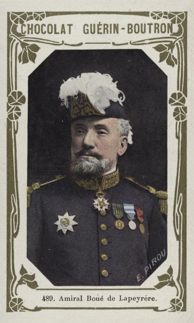 Almirante Lama de Lapeyrere (foto colorida) de French School