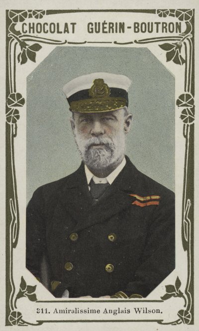 Almirante inglês Wilson (foto colorida) de French School