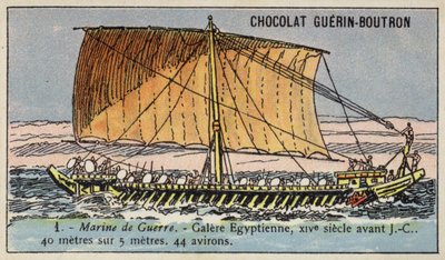 antiga galera egípcia de French School
