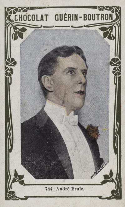 Andre Brule (foto colorida) de French School