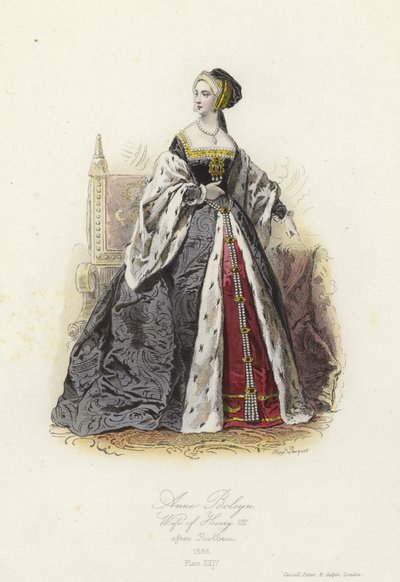 Ana Bolena, segunda esposa de Henrique VIII da Inglaterra de French School