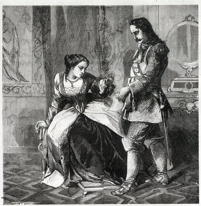 Anne Ninon" do Enclo (ou Ninon de Lenclos ou Ninon de Lanclos) de French School