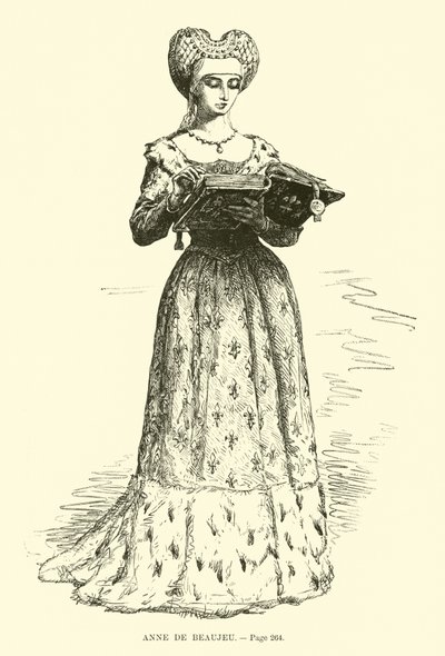 Anne de Beaujeu de French School